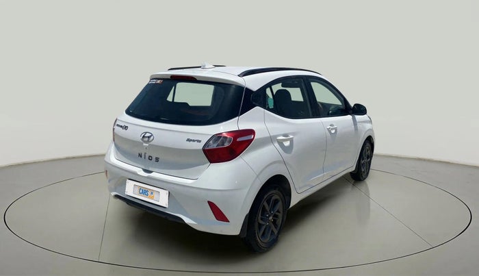 2021 Hyundai GRAND I10 NIOS SPORTZ 1.2 KAPPA VTVT, Petrol, Manual, 63,498 km, Right Back Diagonal