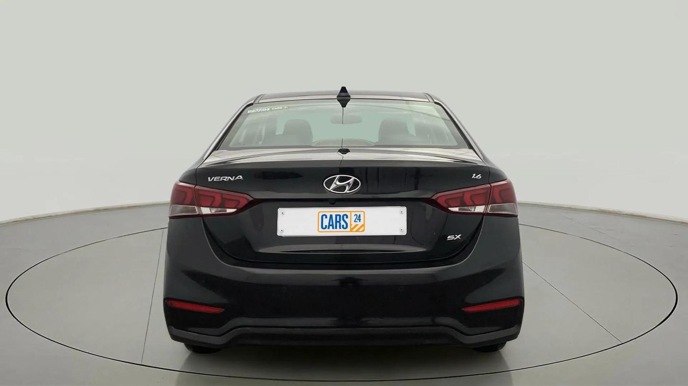 2019 Hyundai Verna 1.6 VTVT SX, Petrol, Manual, 47,842 km, Back/Rear
