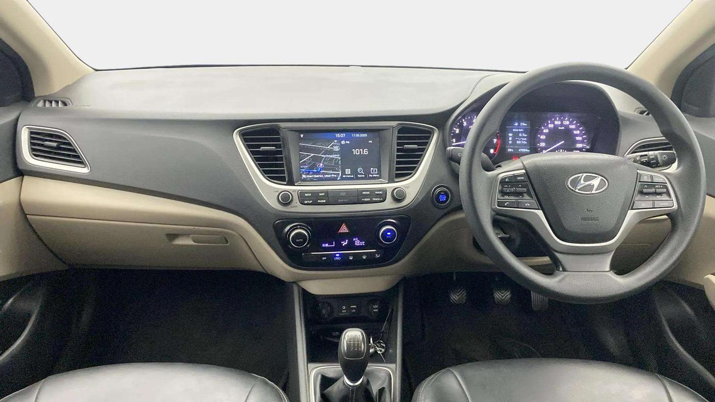 2019 Hyundai Verna 1.6 VTVT SX, Petrol, Manual, 47,842 km, Dashboard