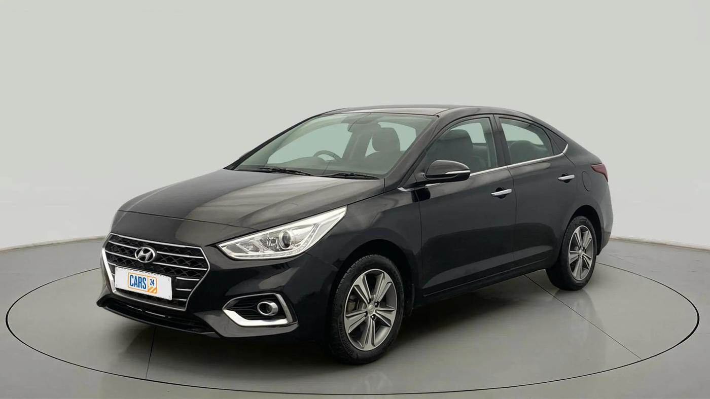 2019 Hyundai Verna 1.6 VTVT SX, Petrol, Manual, 47,842 km, Left Front Diagonal