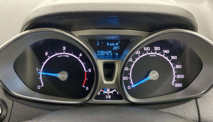 2016 Ford Ecosport TITANIUM+ 1.5L DIESEL, Diesel, Manual, 36,515 km, Odometer Image