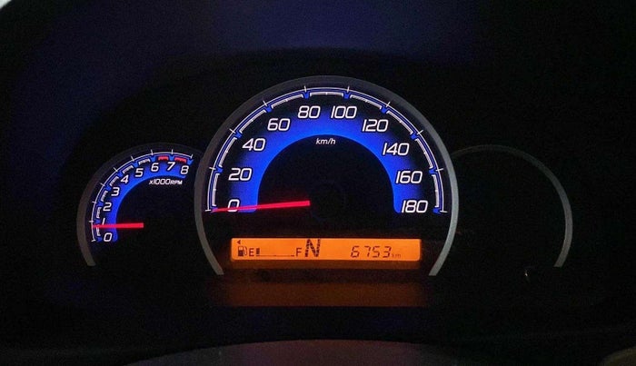 2017 Maruti Wagon R 1.0 VXI AMT, Petrol, Automatic, 6,751 km, Odometer Image