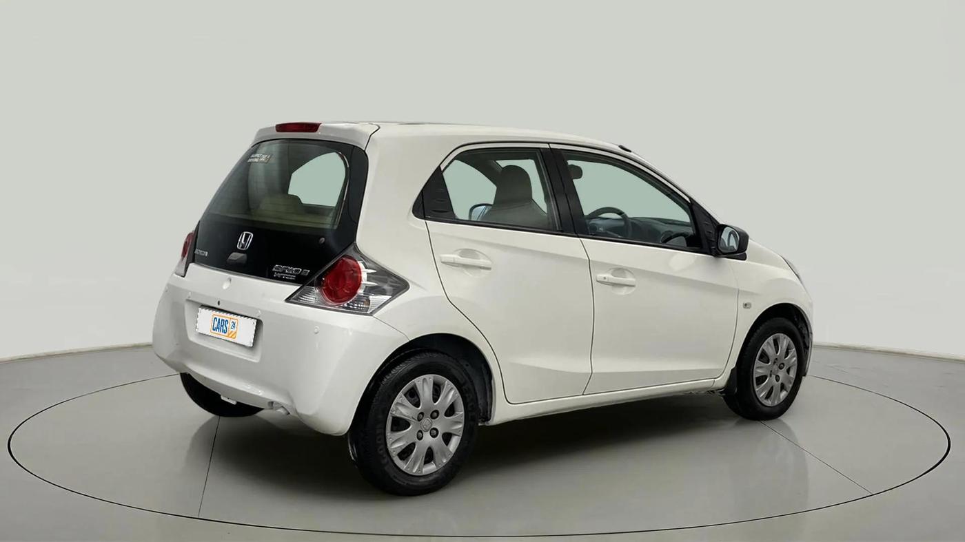 2015 Honda Brio S MT, Petrol, Manual, 66,054 km, Right Back Diagonal