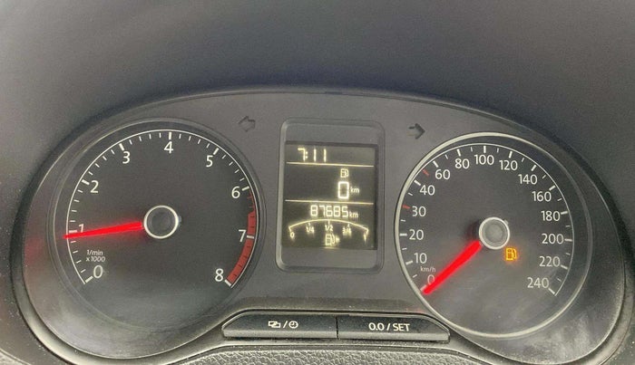 2017 Volkswagen Ameo COMFORTLINE 1.2L, Petrol, Manual, 87,650 km, Odometer Image