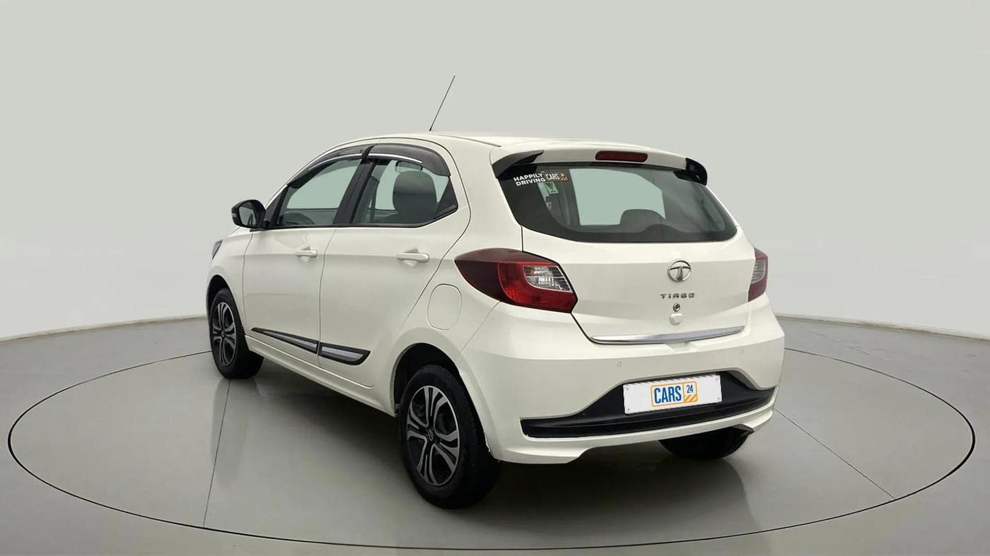 2023 Tata Tiago XTA PETROL, Petrol, Automatic, 27,526 km, Left Back Diagonal