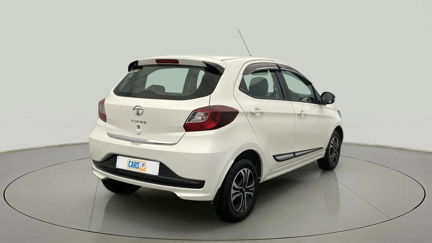 2023 Tata Tiago XTA PETROL, Petrol, Automatic, 27,526 km, Right Back Diagonal