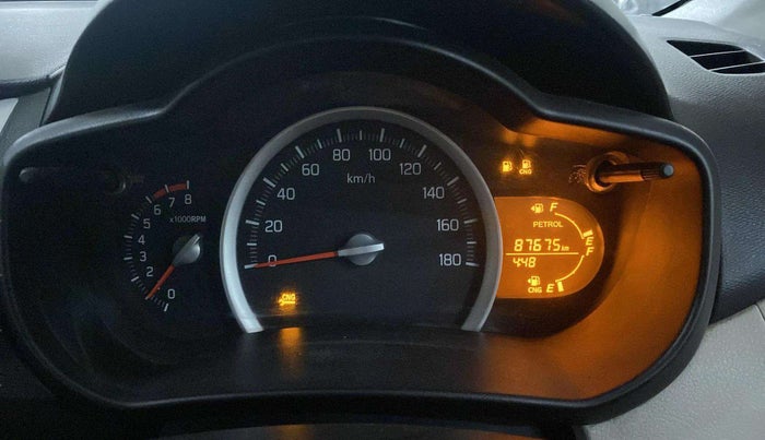 2019 Maruti Celerio VXI CNG, CNG, Manual, 87,657 km, Odometer Image