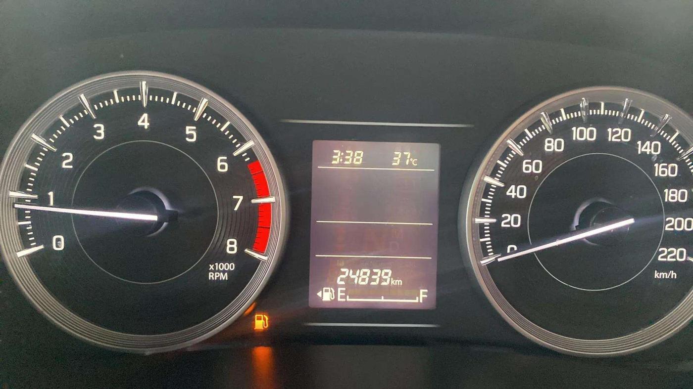 2022 Maruti Baleno DELTA PETROL 1.2, Petrol, Manual, 24,837 km, Odometer Image