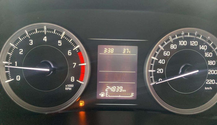 2022 Maruti Baleno DELTA PETROL 1.2, Petrol, Manual, 24,837 km, Odometer Image