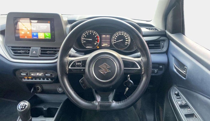 2022 Maruti Baleno DELTA PETROL 1.2, Petrol, Manual, 24,837 km, Steering Wheel Close Up