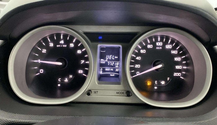 2017 Tata Tiago XZ PETROL, Petrol, Manual, 77,159 km, Odometer Image