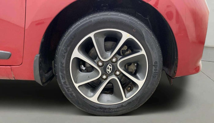2018 Hyundai Grand i10 SPORTZ (O) AT 1.2 KAPPA VTVT, Petrol, Automatic, 36,693 km, Right Front Wheel