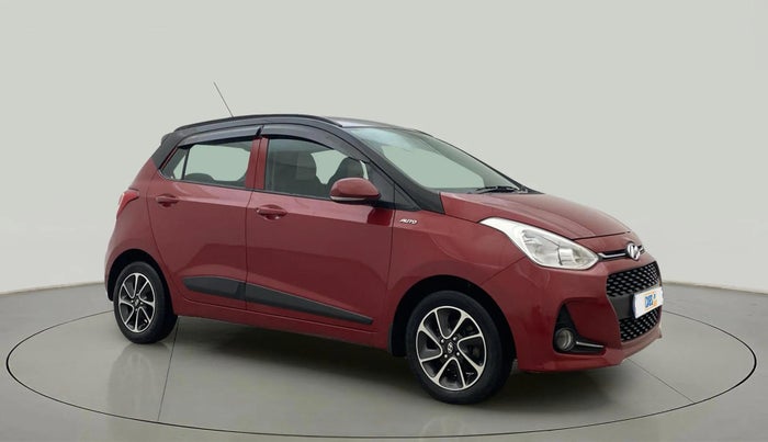 2018 Hyundai Grand i10 SPORTZ (O) AT 1.2 KAPPA VTVT, Petrol, Automatic, 36,693 km, Right Front Diagonal