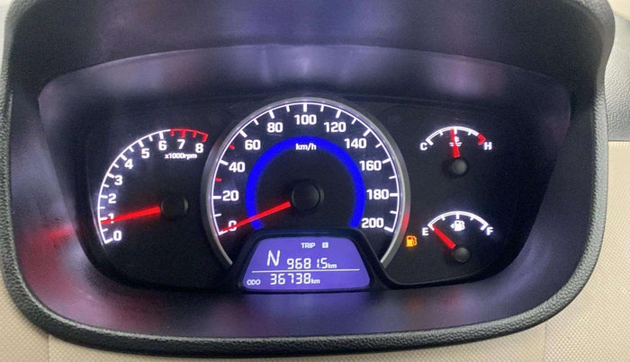 2018 Hyundai Grand i10 SPORTZ (O) AT 1.2 KAPPA VTVT, Petrol, Automatic, 36,693 km, Odometer Image