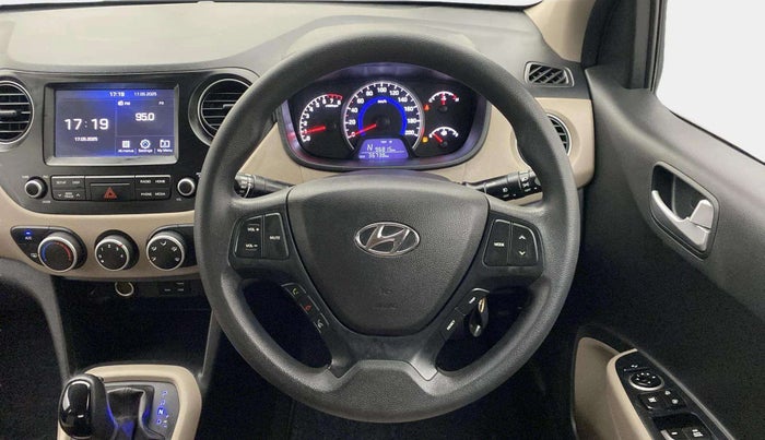 2018 Hyundai Grand i10 SPORTZ (O) AT 1.2 KAPPA VTVT, Petrol, Automatic, 36,693 km, Steering Wheel Close Up
