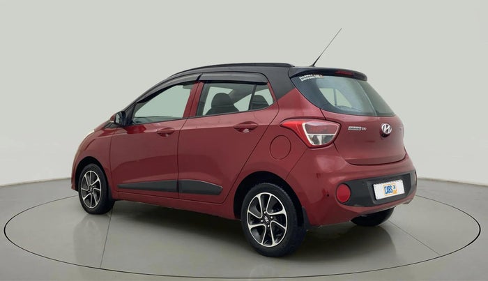 2018 Hyundai Grand i10 SPORTZ (O) AT 1.2 KAPPA VTVT, Petrol, Automatic, 36,693 km, Left Back Diagonal