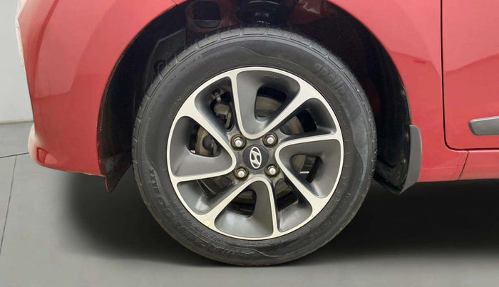 2018 Hyundai Grand i10 SPORTZ (O) AT 1.2 KAPPA VTVT, Petrol, Automatic, 36,693 km, Left Front Wheel