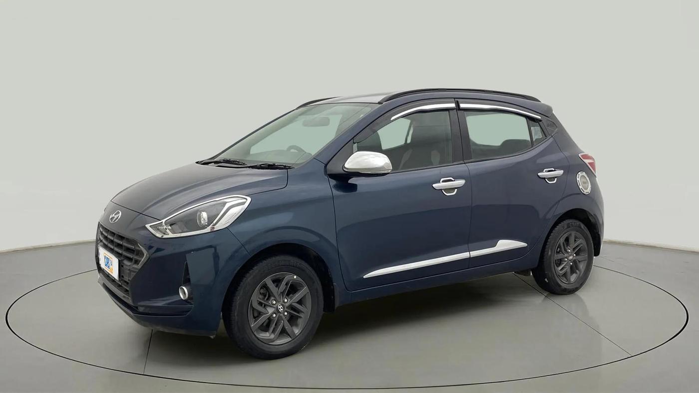 2019 Hyundai GRAND I10 NIOS SPORTZ AMT 1.2 KAPPA VTVT, Petrol, Automatic, 19,130 km, Left Front Diagonal