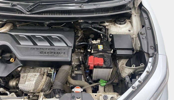 2023 Maruti FRONX ALPHA 1.0L TURBO 6 AT, Petrol, Automatic, 20,537 km, Engine View - Left