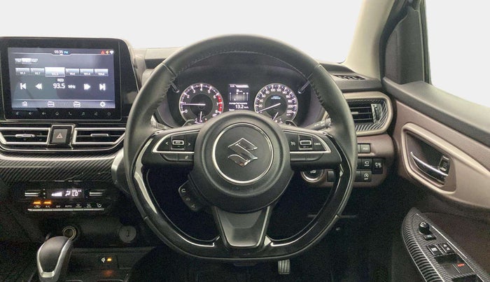 2023 Maruti FRONX ALPHA 1.0L TURBO 6 AT, Petrol, Automatic, 20,537 km, Steering Wheel Close Up
