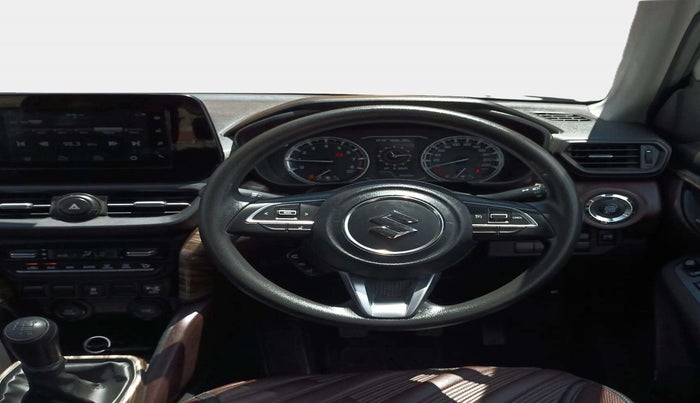 2023 Maruti Grand Vitara DELTA CNG, CNG, Manual, 65,222 km, Steering Wheel Close Up