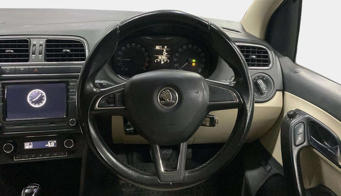 2017 Skoda Rapid STYLE 1.5 TDI AT, Diesel, Automatic, 56,758 km, Steering Wheel Close Up