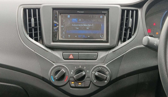 2021 Maruti Baleno SIGMA PETROL 1.2, Petrol, Manual, 9,590 km, Air Conditioner