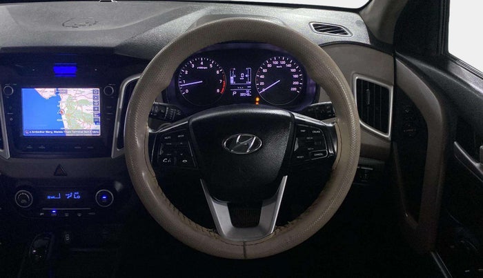 2019 Hyundai Creta SX AT 1.6 PETROL, Petrol, Automatic, 38,547 km, Steering Wheel Close Up