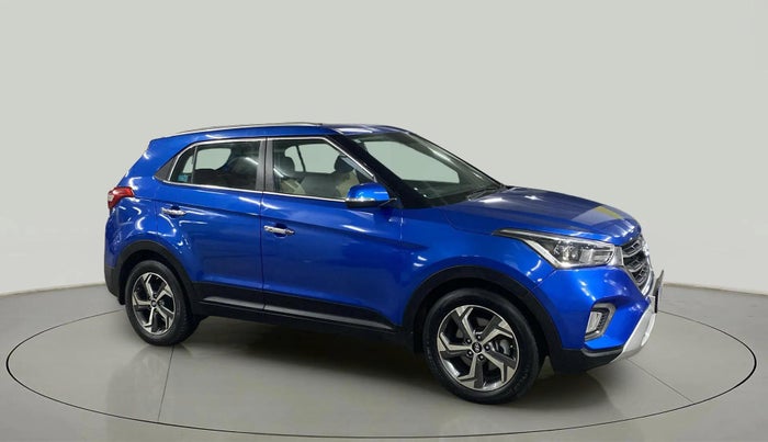 2019 Hyundai Creta SX AT 1.6 PETROL, Petrol, Automatic, 38,547 km, Right Front Diagonal