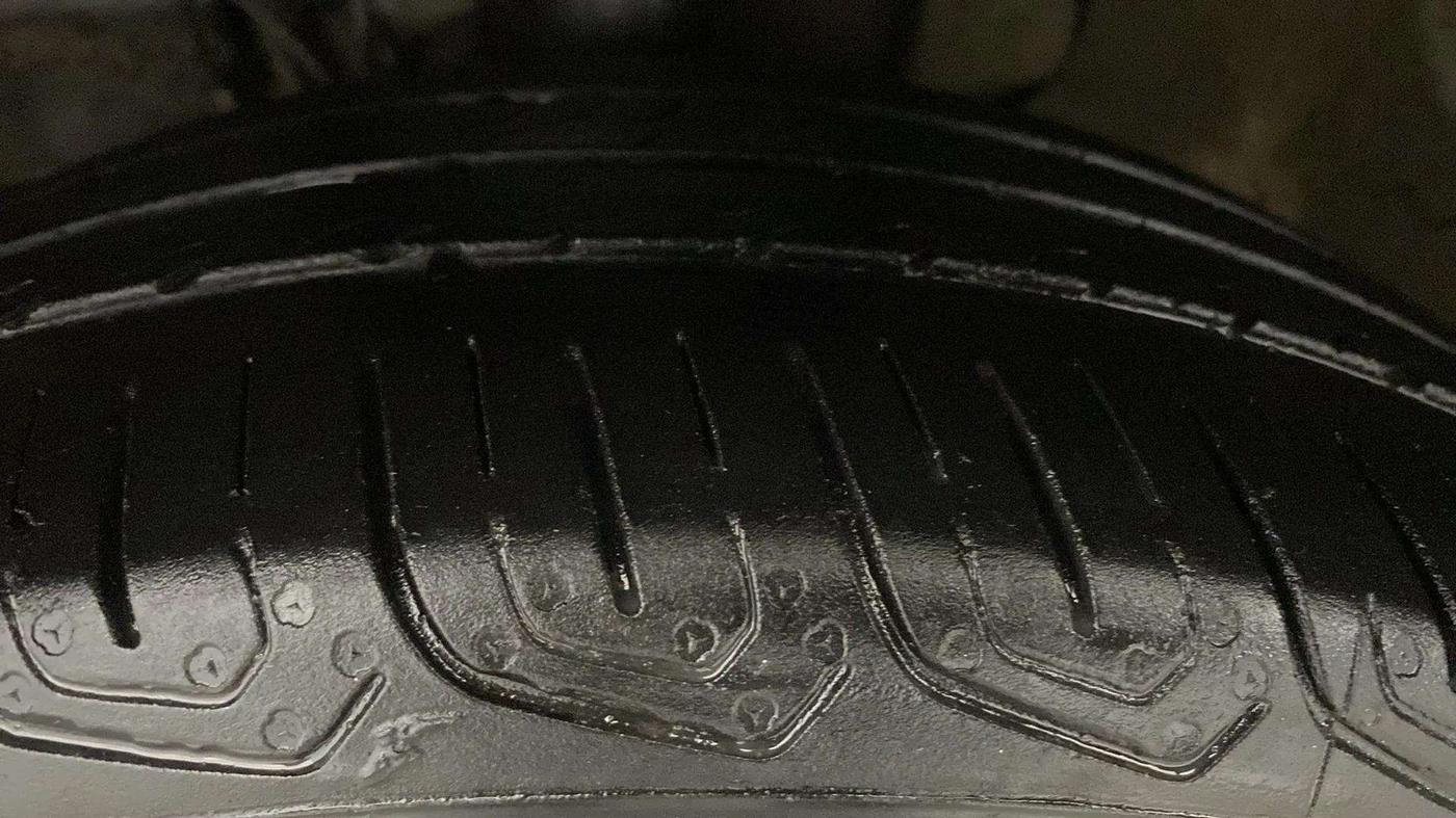 2023 Tata TIGOR XM CNG, CNG, Manual, 48,449 km, Left Front Tyre Tread