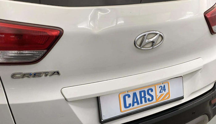 2018 Hyundai Creta E PLUS 1.6 PETROL, Petrol, Manual, 42,573 km, Dicky (Boot door) - Slightly dented
