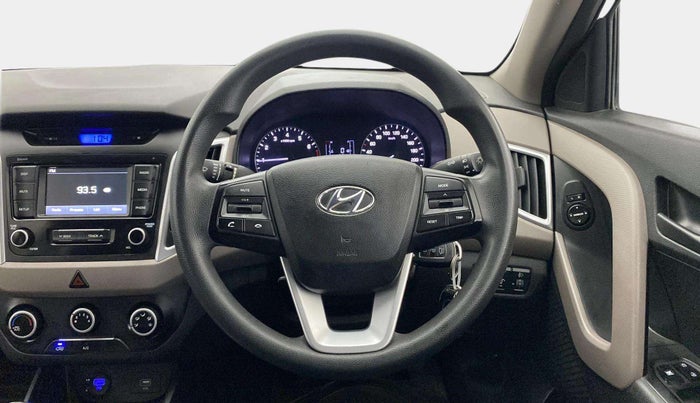 2018 Hyundai Creta E PLUS 1.6 PETROL, Petrol, Manual, 42,573 km, Steering Wheel Close Up