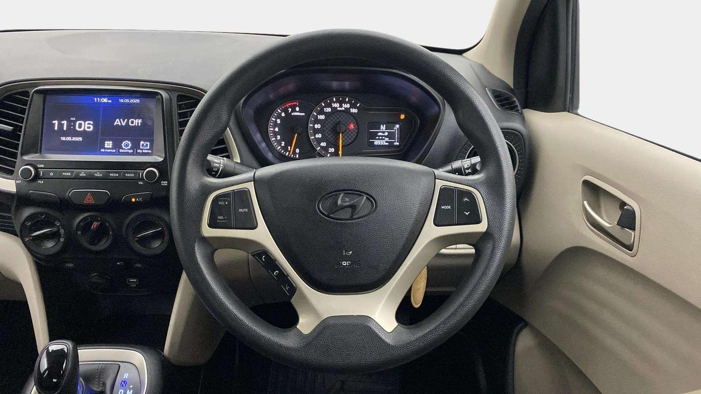 2021 Hyundai NEW SANTRO SPORTZ AMT, Petrol, Automatic, 19,287 km, Steering Wheel Close Up