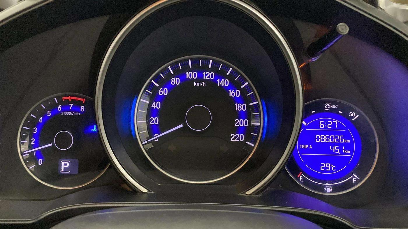 2015 Honda Jazz 1.2L I-VTEC V AT, Petrol, Automatic, 85,889 km, Odometer Image