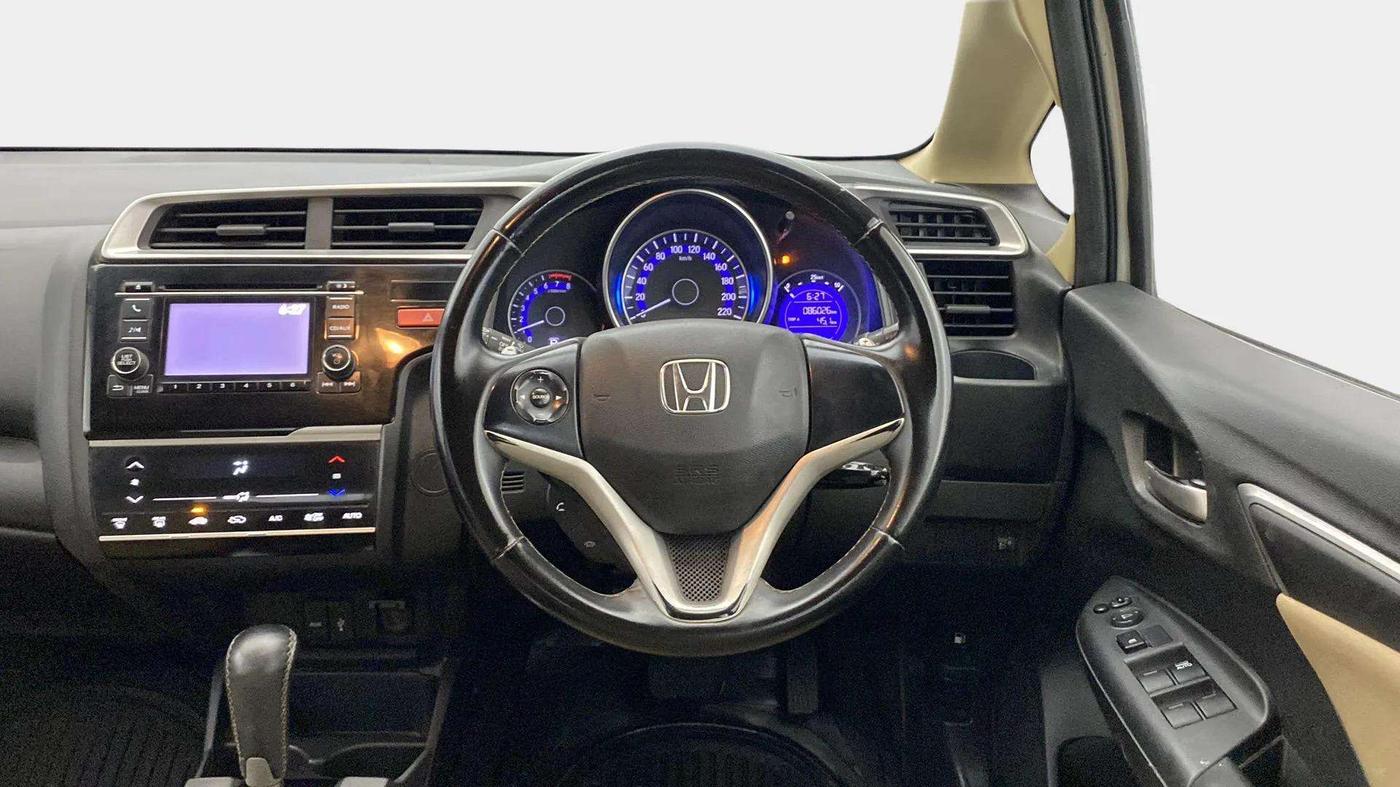 2015 Honda Jazz 1.2L I-VTEC V AT, Petrol, Automatic, 85,889 km, Steering Wheel Close Up