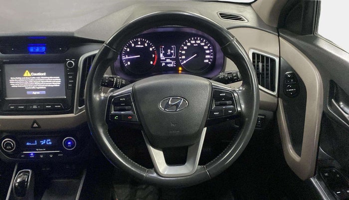 2016 Hyundai Creta SX PLUS AT 1.6 PETROL, Petrol, Automatic, 40,521 km, Steering Wheel Close Up