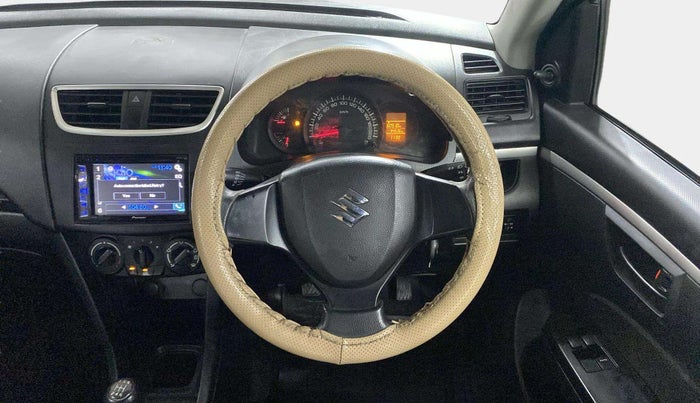 2015 Maruti Swift LXI, Petrol, Manual, 94,518 km, Steering Wheel Close Up
