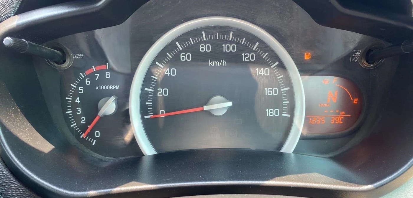 2016 Maruti Celerio VXI AMT, Petrol, Automatic, 76,037 km, Odometer Image