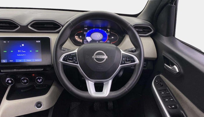2022 Nissan MAGNITE XV TURBO CVT, Petrol, Automatic, 42,468 km, Steering Wheel Close Up