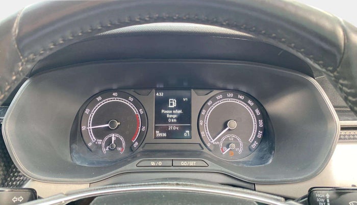 2021 Skoda KUSHAQ AMBITION 1.0L TSI MT, Petrol, Manual, 39,931 km, Odometer Image