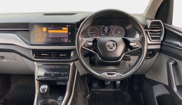 2021 Skoda KUSHAQ AMBITION 1.0L TSI MT, Petrol, Manual, 39,931 km, Steering Wheel Close Up