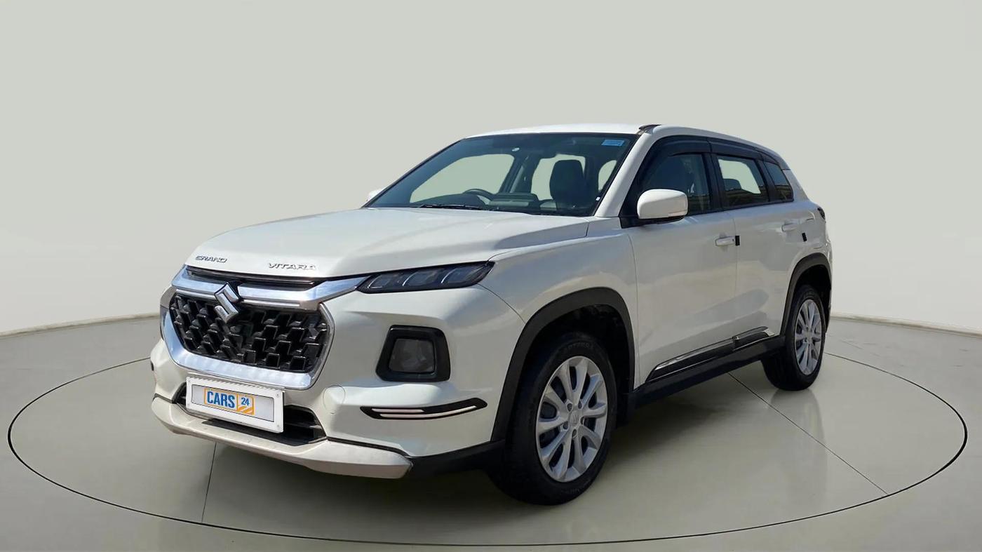 2022 Maruti Grand Vitara DELTA SMART HYBRID, Petrol, Manual, 49,589 km, Left Front Diagonal