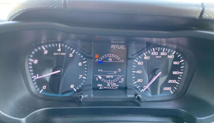 2021 Tata ALTROZ XM PLUS PETROL, Petrol, Manual, 16,730 km, Odometer Image