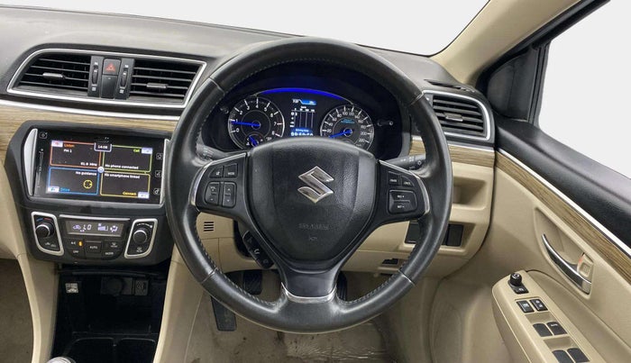 2018 Maruti Ciaz ALPHA 1.5 SHVS PETROL, Petrol, Manual, 32,241 km, Steering Wheel Close Up
