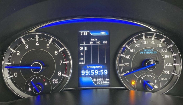 2018 Maruti Ciaz ALPHA 1.5 SHVS PETROL, Petrol, Manual, 32,241 km, Odometer Image