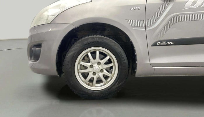2015 Maruti Swift Dzire VXI, Petrol, Manual, 79,920 km, Left Front Wheel
