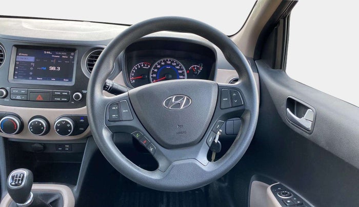 2018 Hyundai Grand i10 SPORTZ 1.2 KAPPA VTVT, Petrol, Manual, 49,292 km, Steering Wheel Close Up