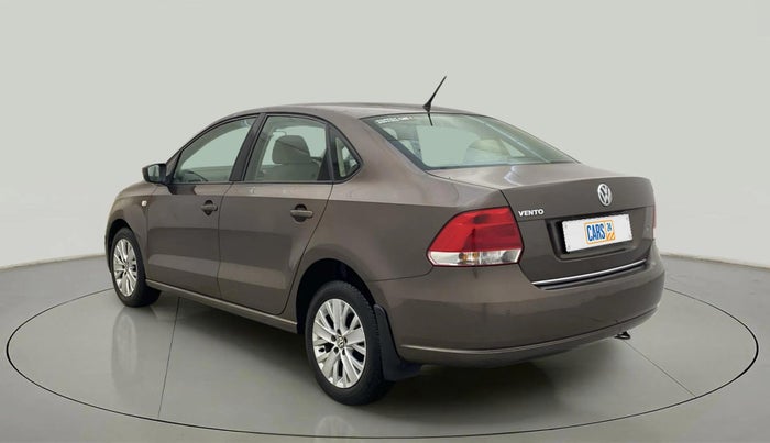 2015 Volkswagen Vento HIGHLINE 1.6 MPI, Petrol, Manual, 74,767 km, Left Back Diagonal
