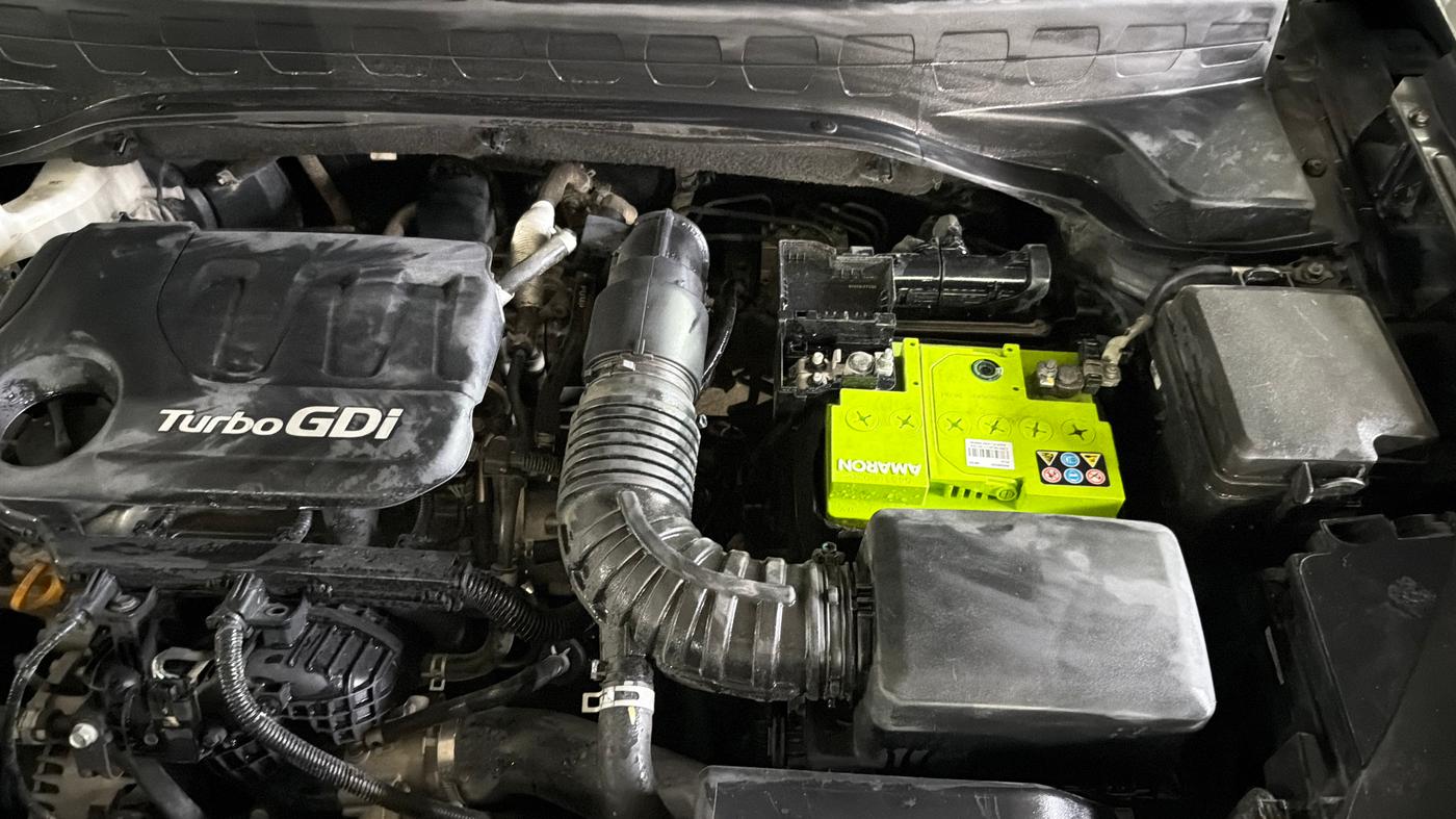 2021 KIA SONET HTX 1.0 IMT, Petrol, Manual, 71,143 km, Engine View - Left
