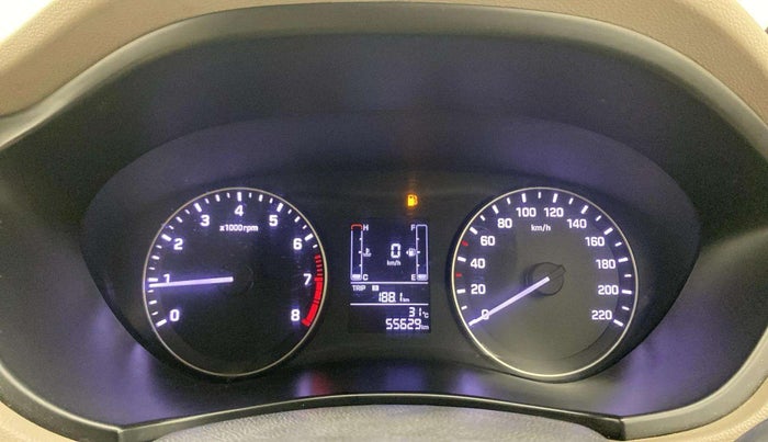 2016 Hyundai Elite i20 SPORTZ 1.2, Petrol, Manual, 55,585 km, Odometer Image